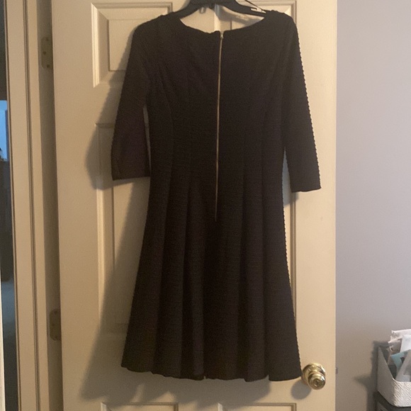 Solid black dress , like new, size 10 - Picture 2 of 3